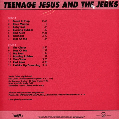 Teenage Jesus & The Jerks - Teenage Jesus & The Jerks Pink Vinyl Edition
