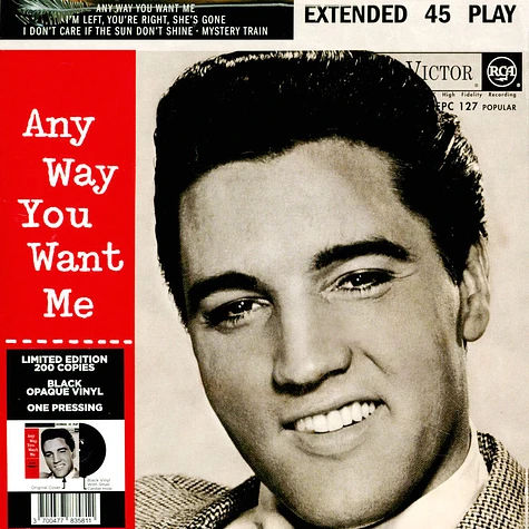 Elvis Presley - Any Way You Want Me South Africa