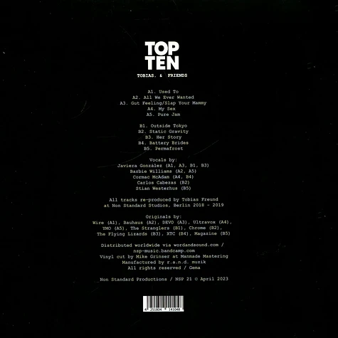 Tobias. & Friends - Top Ten