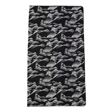 and wander - Mountain Camo Wool Blanket Large