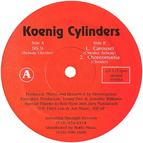 Koenig Cylinders - 99.9
