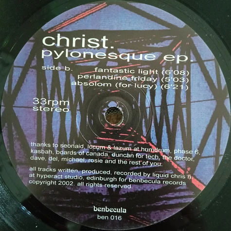 Christ. - Pylonesque EP.