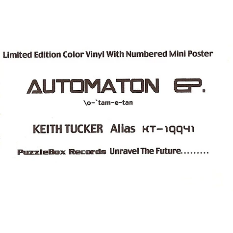 Keith Tucker - Automaton EP
