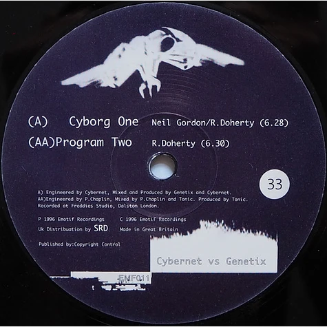 Cybernet Vs Genetix - Cyborg One / Program Two
