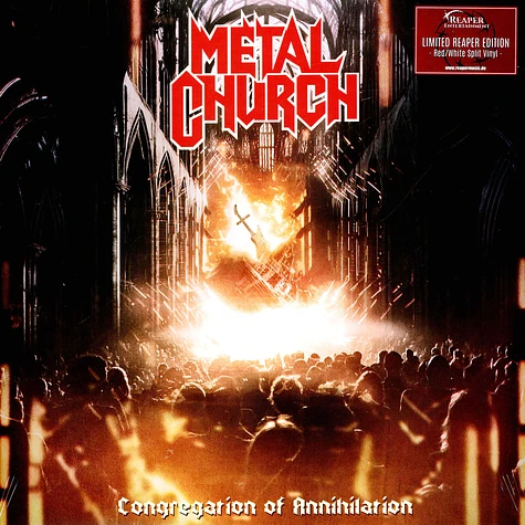 Metal Church - Congregation Of Annihilationred / White Split Vinyl Edition