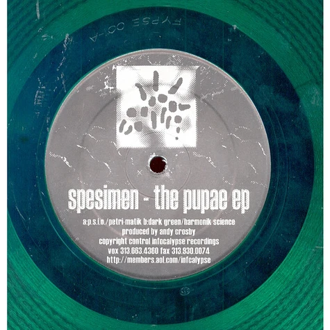 Spesimen - The Pupae EP