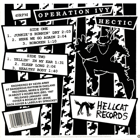 Operation Ivy - Hectic