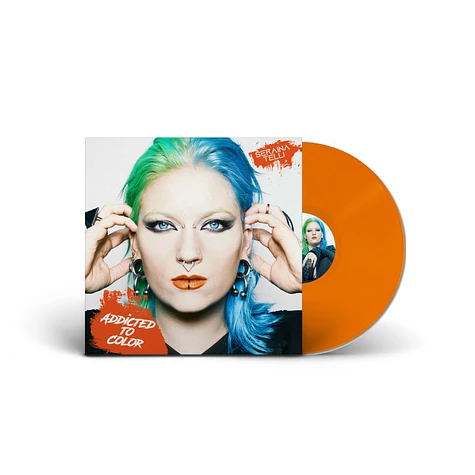 Seraina Telli - Addicted To Color Limited Orange Vinyl Edition