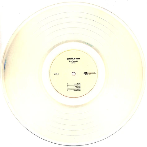 Pale Blue Eyes - This House Limited Clear Vinyl Edition