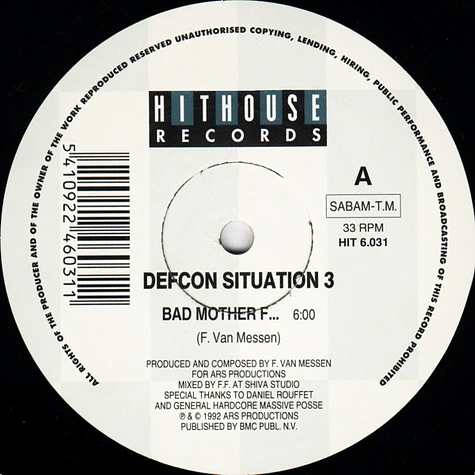 Defcon / High Profile - Situation 3 / R.M.