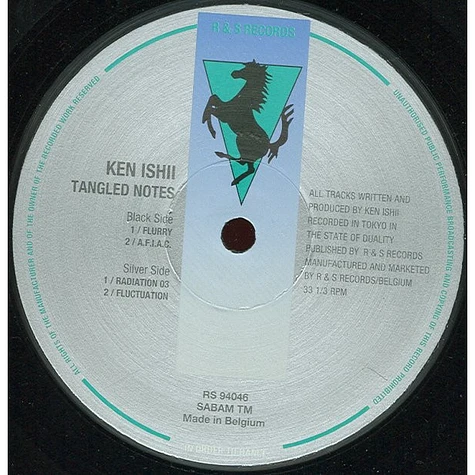 Ken Ishii - Tangled Notes