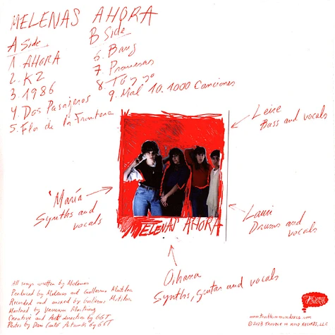 Melenas - Ahora Red Vinyl Edition