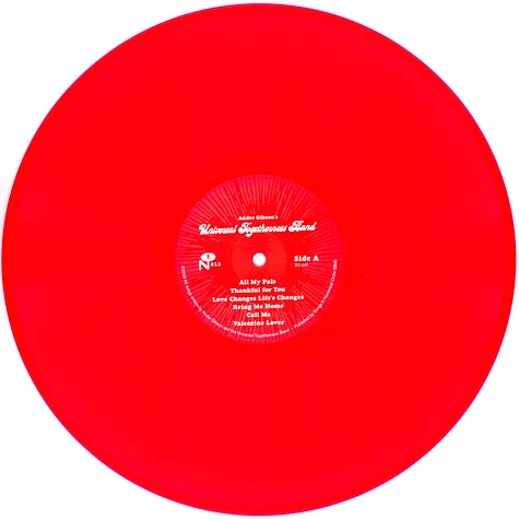 Andre Gibson & Universal Togetherness Band - Apart - Demos (1980-1984) Red Vinyl Edition