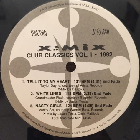 V.A. - X- Mix Club Classics Vol. 1