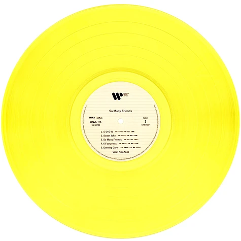 Yuki Okazaki - So Many Friends Yellow Vinyl Edition