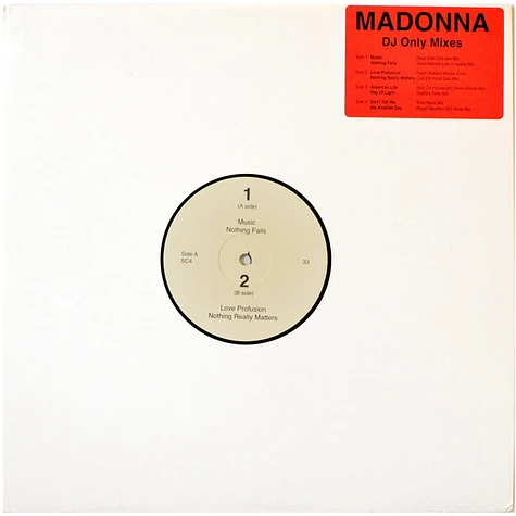Madonna - DJ Only Mixes