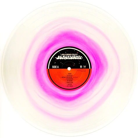 Apollo Brown & Stalley - Blacklight HHV Exclusive Pink & Clear Color in Color Vinyl Edition