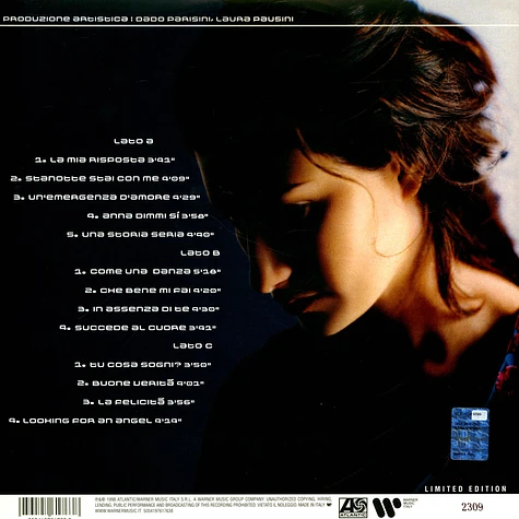 Laura Pausini - La Mia Risposta Clear Vinyl Edition