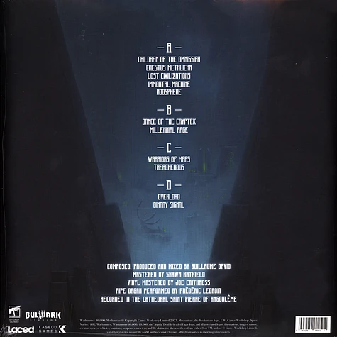 Guillaume David - OST Warhammer 40.000: Mechanicus Deluxe Gatefold Edition