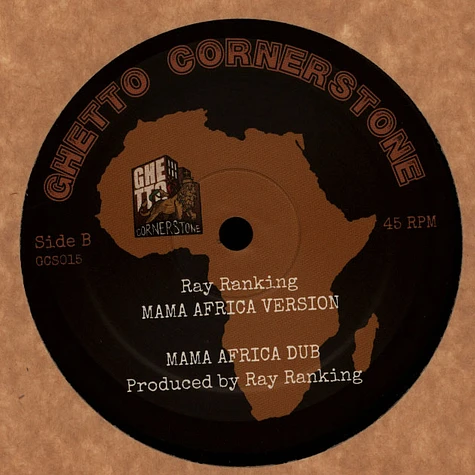 Tesfa Zion Ft. Ras Ruben / Ray Ranking - African Warrior, Dub / Mama Africa Version, Dub