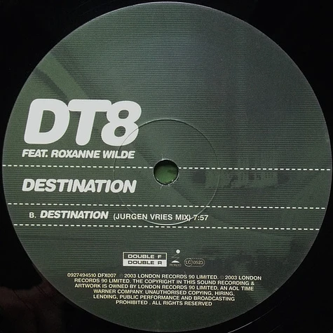 DT8 Project Feat. Roxanne Wilde - Destination