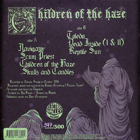 Dopelord - Children Of The Haze Green Marbled Vinyl Edtion