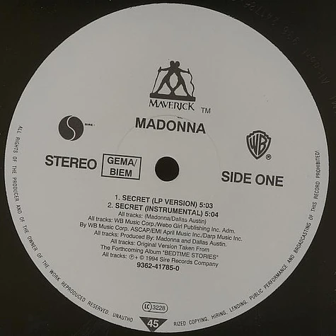 Madonna - Secret