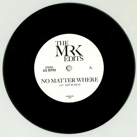 The Mr K Edits - No Matter Where