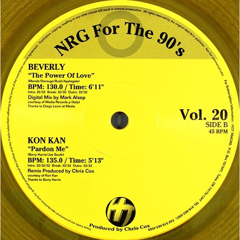 V.A. - NRG For The 90's Volume 20