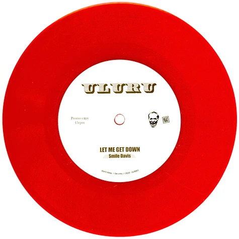 Smile Davis - Uluru 001 Red Vinyl Edition