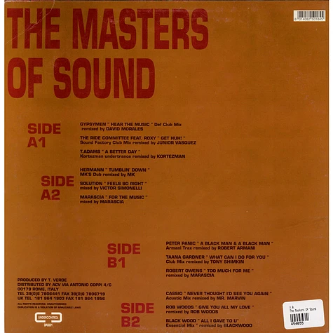 V.A. - The Masters Of Sound - DJ At Work Vol. 1