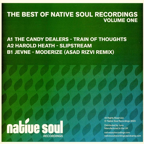 Harold Heath / The Candy Dealers / Jevne - Best Of Native Soul Recordings Volume One