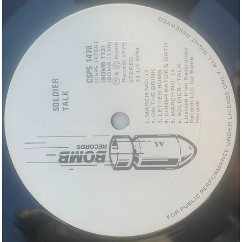 Red Krayola - Soldier-Talk - Vinyl LP 1979 - - Original | HHV