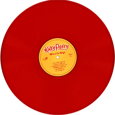 Katy Perry - One Of The Boys Red And Yellow Vinyl Edition