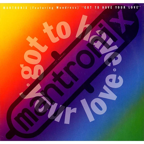 Mantronix Featuring Wondress Hutchinson - Got To Have Your Love