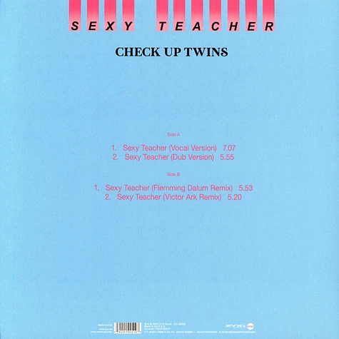 Check Up Twins - Sexy Teacher Coloured Vinyl