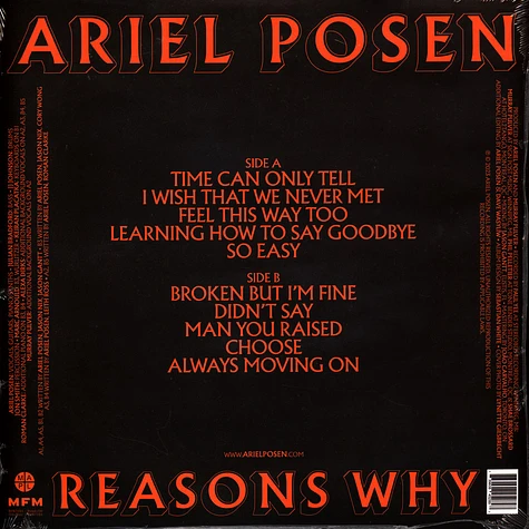 Ariel Posen - Reasons Why