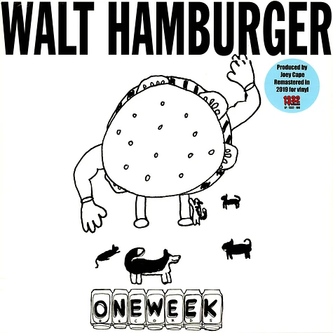 Walt Hamburger - One Week Record #1 Half / Half Vinyl Edition