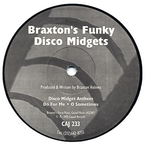 Braxton Holmes - Braxton's Funky Disco Midgets