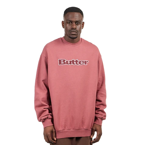 Butter Goods - Cord Logo Crewneck Sweatshirt