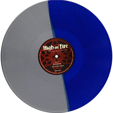 High On Fire - The Art Of Self Defense Silver & Cobalt Vinyl Edition