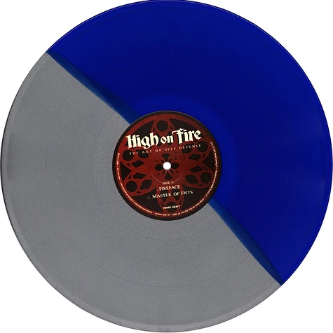 High On Fire - The Art Of Self Defense Silver & Cobalt Vinyl Edition