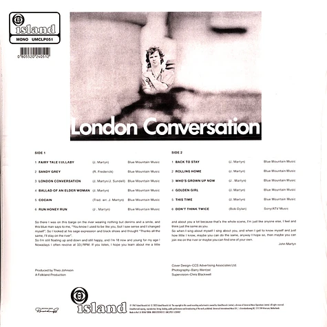 John Martyn - London Conversation