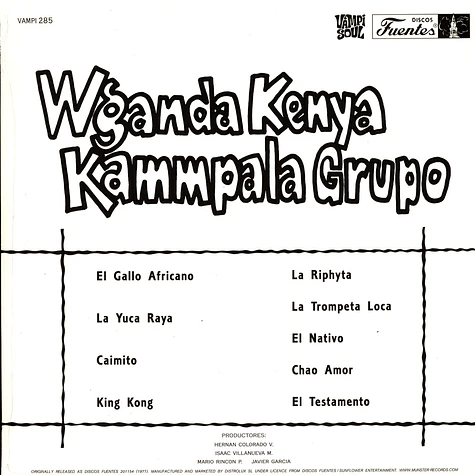 Wganda Kenya / Kammpala Grupo - Wganda Kenya / Kammpala Grupo