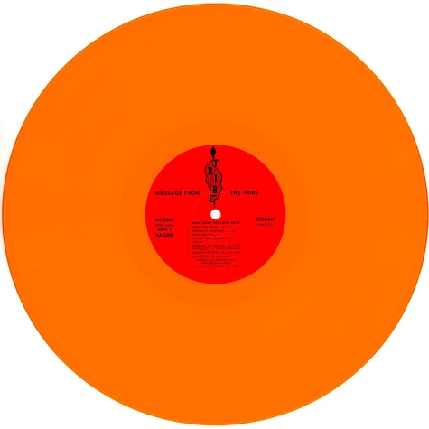 Phil Ranelin & Wendell Harrison - Message From The Tribe Orange Vinyl Edition