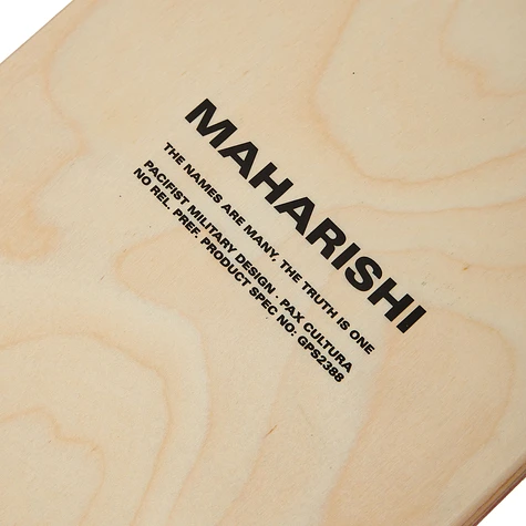 Maharishi - Flayed Panther Skate Deck (left)