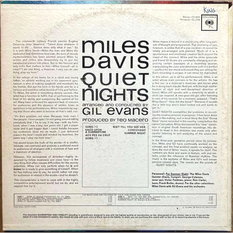 Miles Davis - Quiet Nights