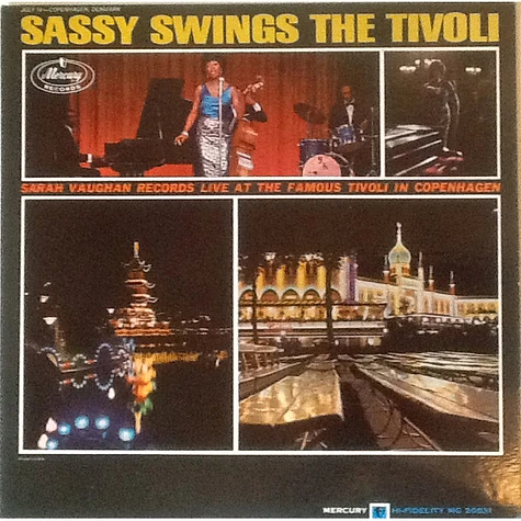 Sarah Vaughan - Sassy Swings The Tivoli - Vinyl LP - 1963