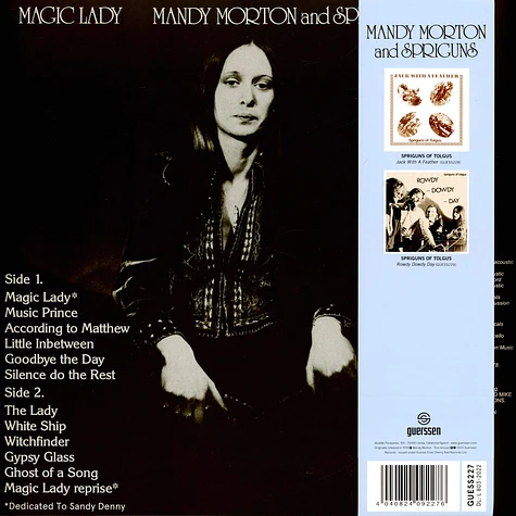 Mandy Morton & Spriguns - Magic Lady Black Vinyl Edition