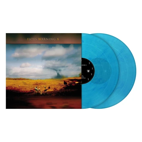 Fates Warning - Fwx Transparent Sky Blue Marbled Vinyl Edition